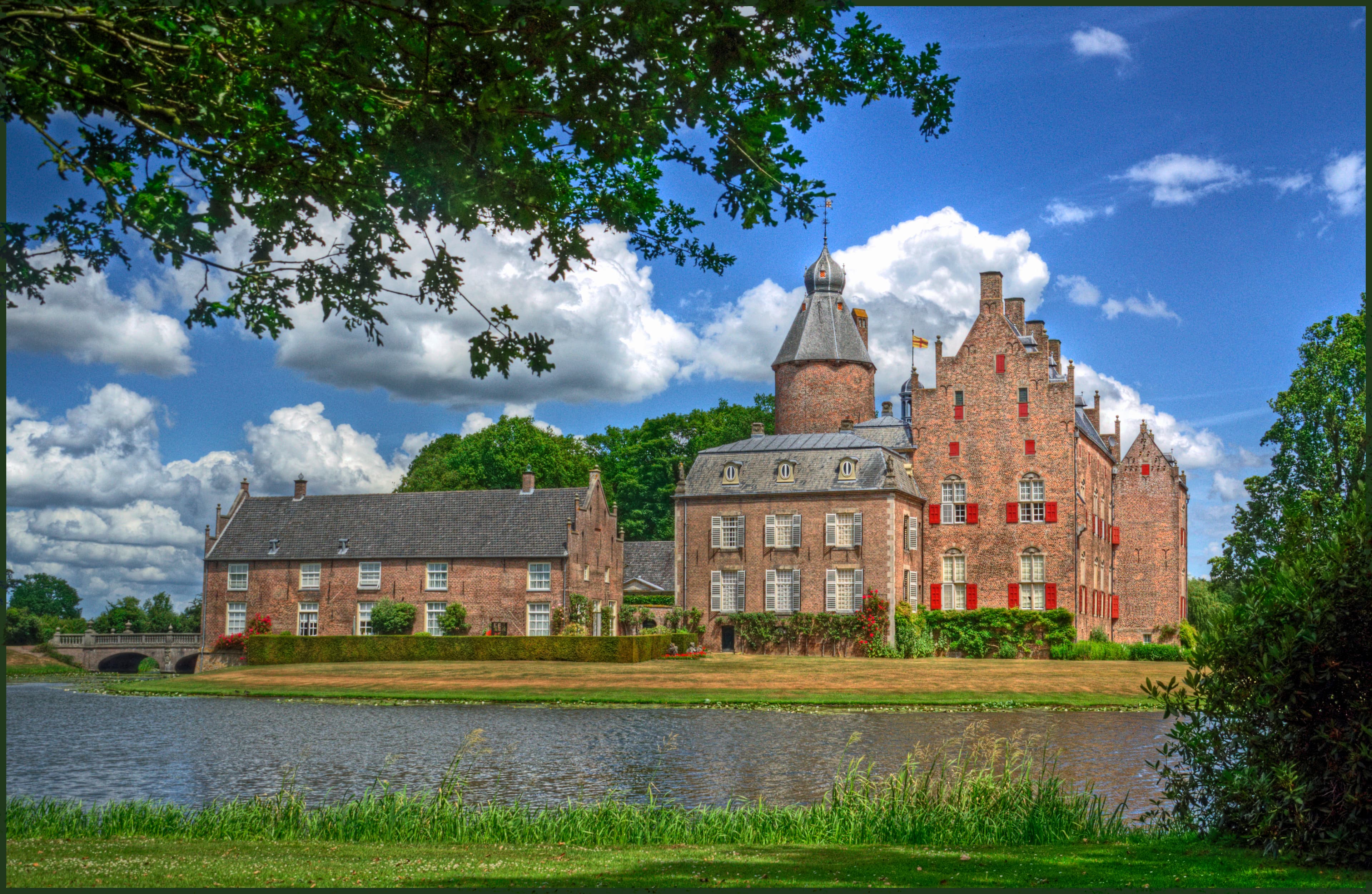 Kasteel in het Vechtdal.